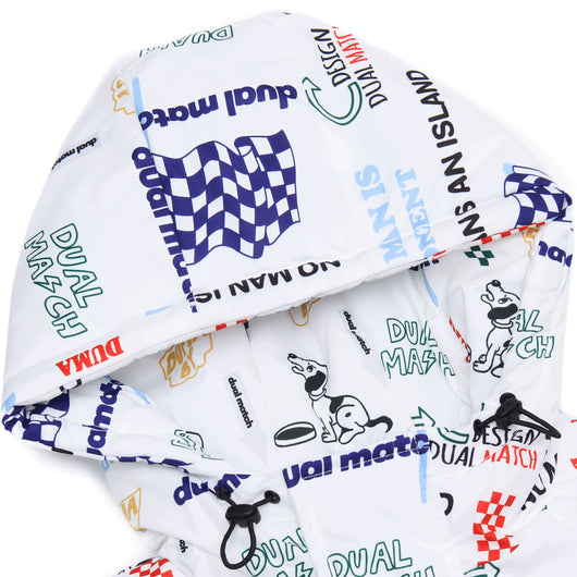 Chaqueta de Algodón Estampada con Letras de Dibujos Animados para Hombre - Image 3