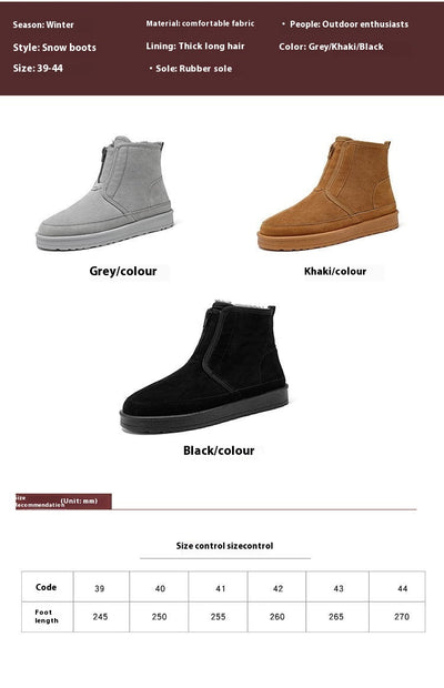 Zapatos Plataforma Acolchados con Forro Polar Cálidos - Image 16
