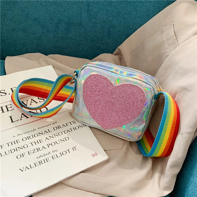 Bolso Infantil Corazón Láser para Hombro - Image 16