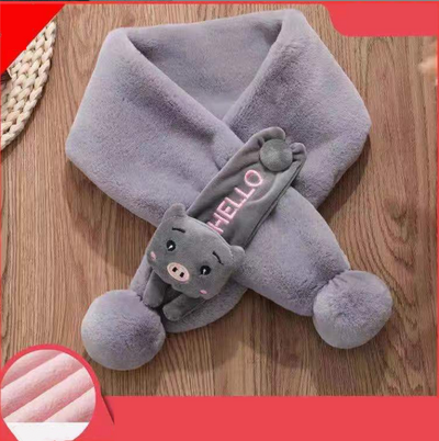 Bufanda Infantil Térmica Gruesa Tejida con Forro Polar Impermeable - Image 10