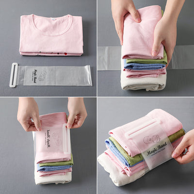 Cintas Adhesivas para Enrollar y Organizar Ropa - Image 10