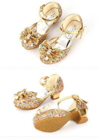 Zapatos Princesa para Niñas con Cristales y Suela Flexible - Image 13
