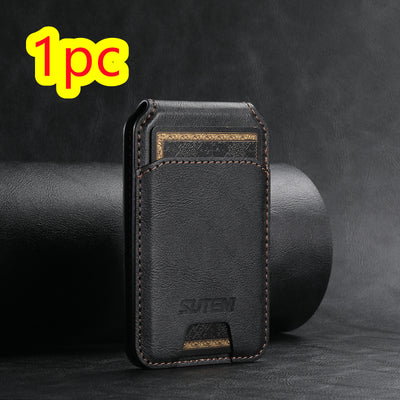 Soporte Magnético Universal para Teléfono con Anillo MagSafe y Cuero PU - Image 37