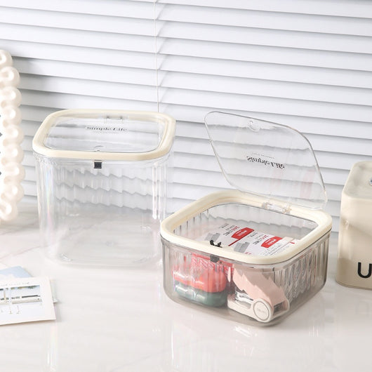 Caja de Almacenamiento Elegante para Escritorio