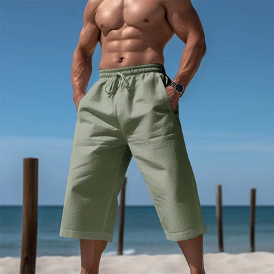 Pantalones Capri Casuales Transpirables para Hombre - Image 30