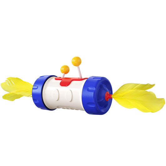 Juguete Interactivo para Gatos con Plumas y Movimiento Automático - Image 6
