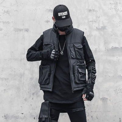 Chaqueta de Trabajo Funcional para Hombre con Múltiples Bolsillos