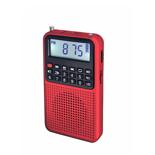 Radio Portátil FM con Bluetooth, Subwoofer y Reproductor de Historias - Image 5