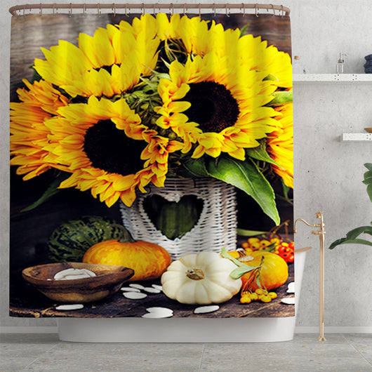 Juego de Baño Estampado Girasoles - 4 Piezas Completas - Image 26