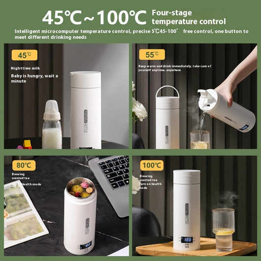 Taza Térmica Eléctrica con Control de Temperatura para Viajes y Oficina - Image 3