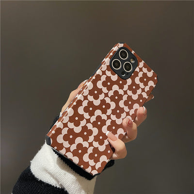 Funda Retro Flores para Teléfono - Protección Suave - Image 8