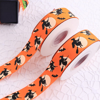 Cinta Estampada Casual de Halloween con Textura Acanalada - Image 5