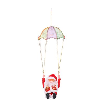 Papá Noel Escalador Eléctrico - Decoración Navideña Animada - Image 12
