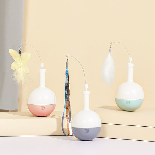Juguete Interactivo Automático para Gatos con Temporizador y Recarga USB - Image 8