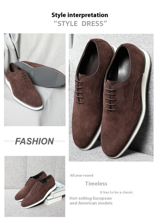 Traje Ejecutivo Británico Completo con Zapatos de Cuero Premium - Image 20