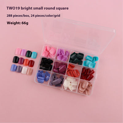 Uñas Postizas Ballet con Adhesivos - Protección y Elegancia - Image 21