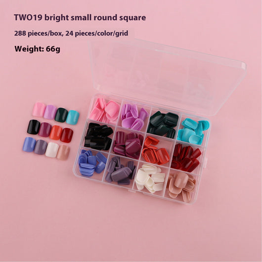 Uñas Postizas Ballet con Adhesivos - Protección y Elegancia - Image 21