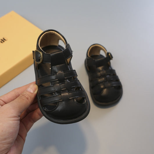 Sandalias Tejidas para Niñas - Zapatos Infantiles Romanos con Diseño Calado - Image 10