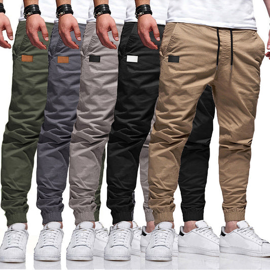 Pantalones Cargo Holgados con Cintura Ajustable para Jóvenes