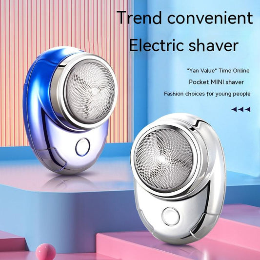 Afeitadora Eléctrica Portátil Recargable USB para Hombre
