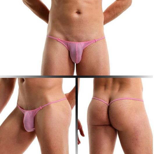 Calzoncillo Tipo Tanga Baja en Seda de Hielo con Soporte Ergonómico y Anilla de Ajuste - Image 5