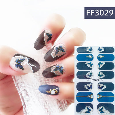 Película de Esmalte de Uñas Cristal 3D Cobertura Total - Image 9