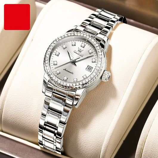 Reloj Mecánico Impermeable Versátil para Mujer - Image 9