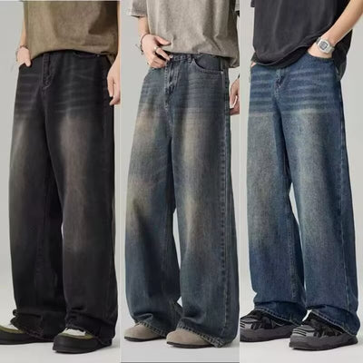 Jeans Vintage de Cintura Alta Pierna Recta Oversize - Image 10