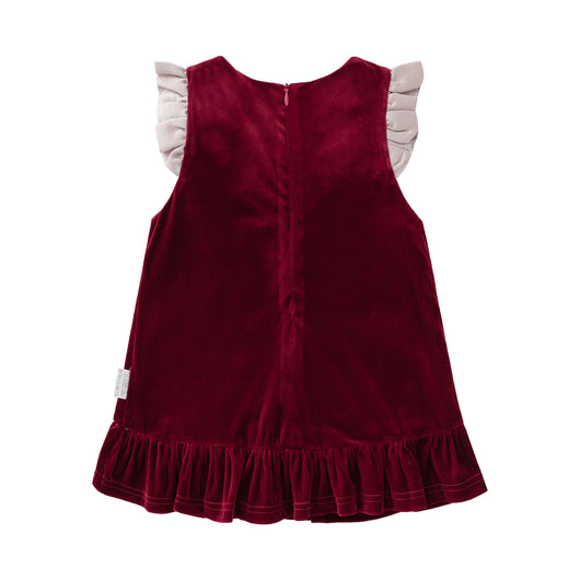 Vestido Sundress de Terciopelo con Lazo Adorable - Image 12