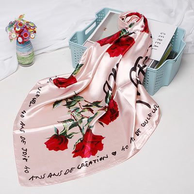 Pañuelo Vintage Estampado para Mujer - Accesorio Profesional Versátil - Image 3