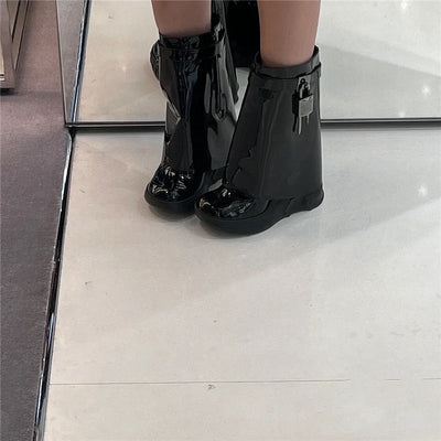 Botas Oversized de Felpa para Mujer - Largo Medio - Image 10