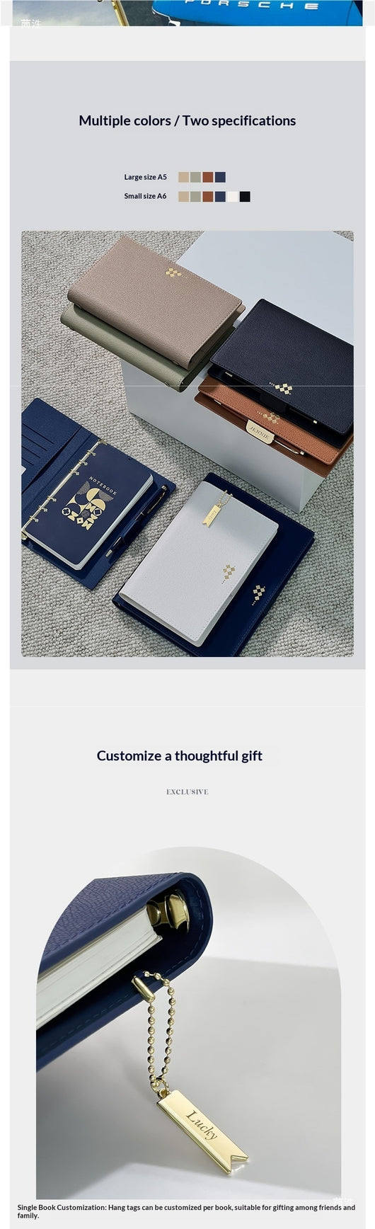 Estuche de Regalo con Bolígrafo y Cuaderno de Hojas Sueltas - Image 24