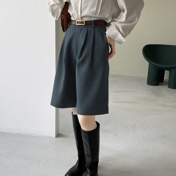 Pantalón Recto Acampanado de Cinco Puntos para Mujer - Traje Elegante