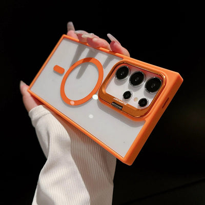 Funda Magnética para Celular con Marco de Lente y Soporte Metálico - Image 11