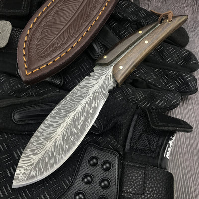 Cuchillo Táctico de Defensa Personal con Hoja de Acero Endurecido - Image 8