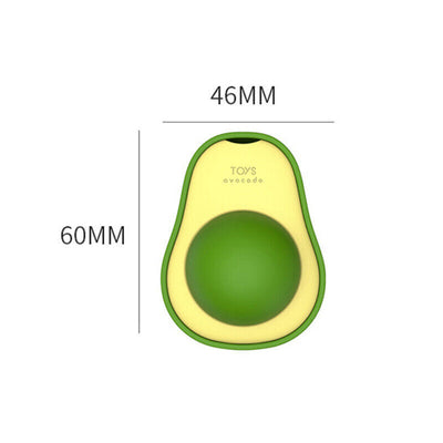 Juguete Interactivo de Aguacate con Catnip para Limpieza Dental Felina - Image 10