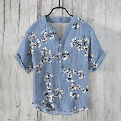 Camisas de Verano para Hombre Estilo Trendy Tres Botones - Image 14