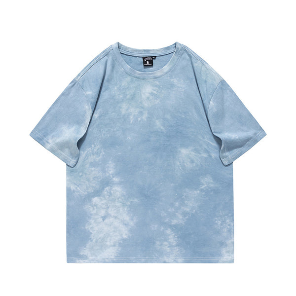 Playera Tie-Dye de Algodón Estilo Instagram - Cuello Redondo Colores Vibrantes