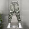 Pantalones Casuales Hombre Primavera-Verano con Rayas Verticales y Cintura Elástica