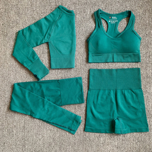 Pantalones Deportivos Cintura Alta con Levantamiento de Glúteos de Secado Rápido - Image 22