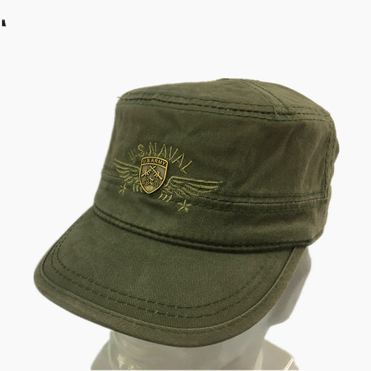 Gorra de Algodón United Front con Visera Corta - Estilo Militar Casual