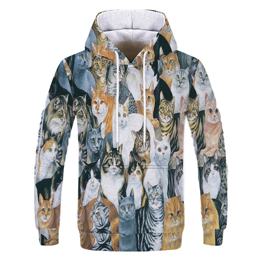 Sudadera Hoodie Impresión 3D Digital para Hombre - Diseño Trendy - Image 15