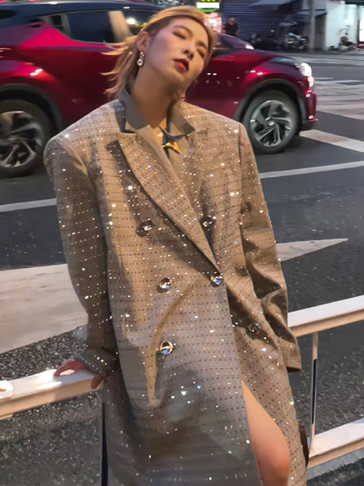Blazer Brillante de Celebridad para Mujer - Image 3