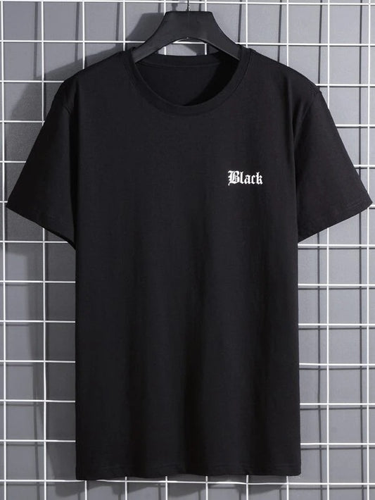 Playera Estampada de Manga Corta