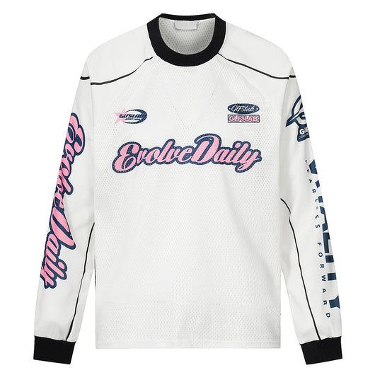 Playera Transpirable con Estampado de Letras para Hombre - Image 2