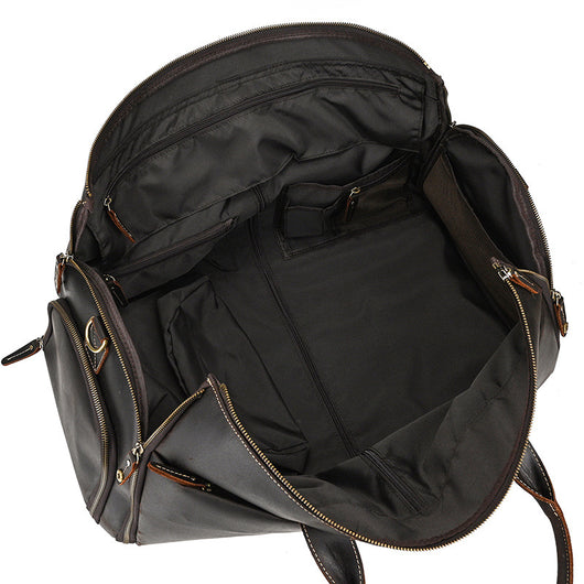 Maletín de Cuero para Viajes de Negocios con Bolsillo para Zapatos - Image 18