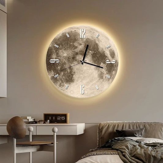 Reloj de Pared Elegante para Sala de Estar - Diseño Moderno y Funcional