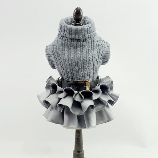 Conjunto de Abrigo y Falda para Mascotas - Otoño e Invierno - Image 7