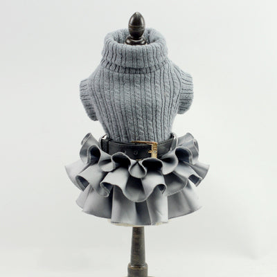 Conjunto de Abrigo y Falda para Mascotas - Otoño e Invierno - Image 7