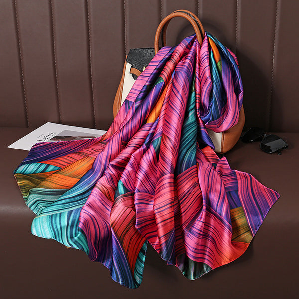 Chal Suave de Lujo Talla Grande para Mujer - Estilo Europeo